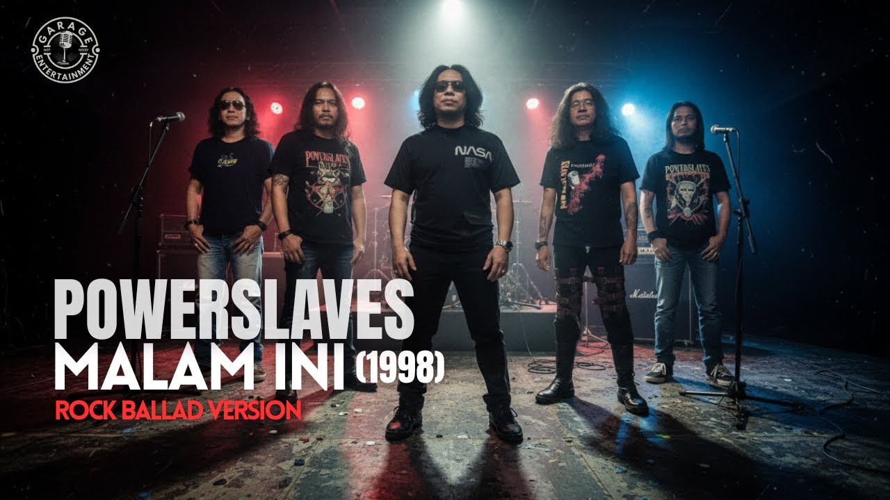 POWERSLAVES - MALAM INI [ROCK BALLAD VERSION] HITS 90an INDONESIA