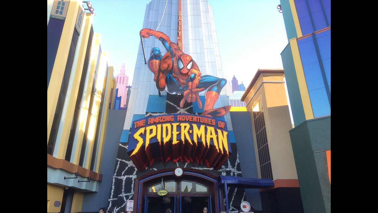 The Amazing Adventures of Spider-Man Full Ride POV Universal Studios Orlando Islands Of Adventure
