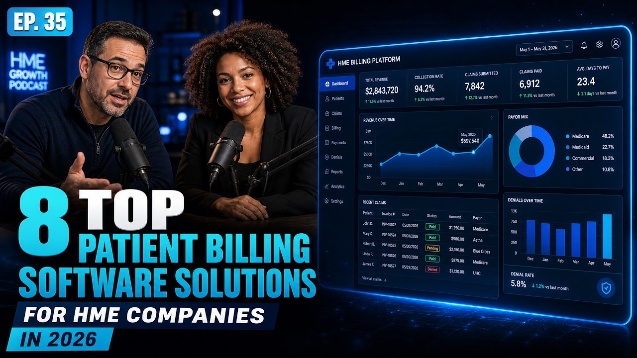 Top 8 Patient Billing Software Solutions for HME in 2026