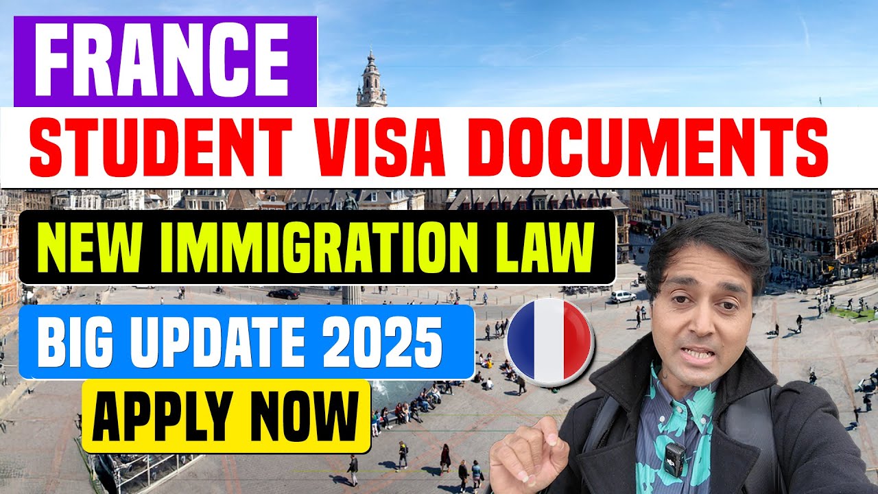 France Student Visa Document Requirements 2026 | Big changes | New immigration law | Study in France