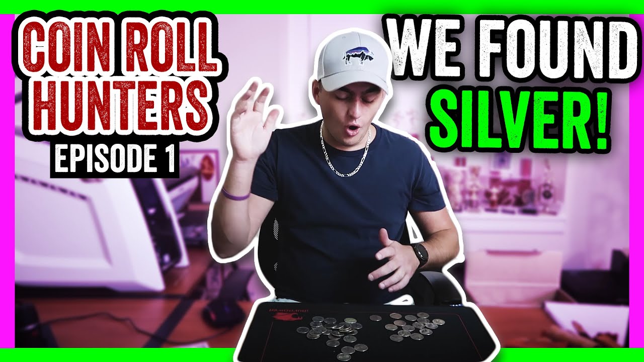Coin Roll Hunting for RARE COINS from the BANK!!