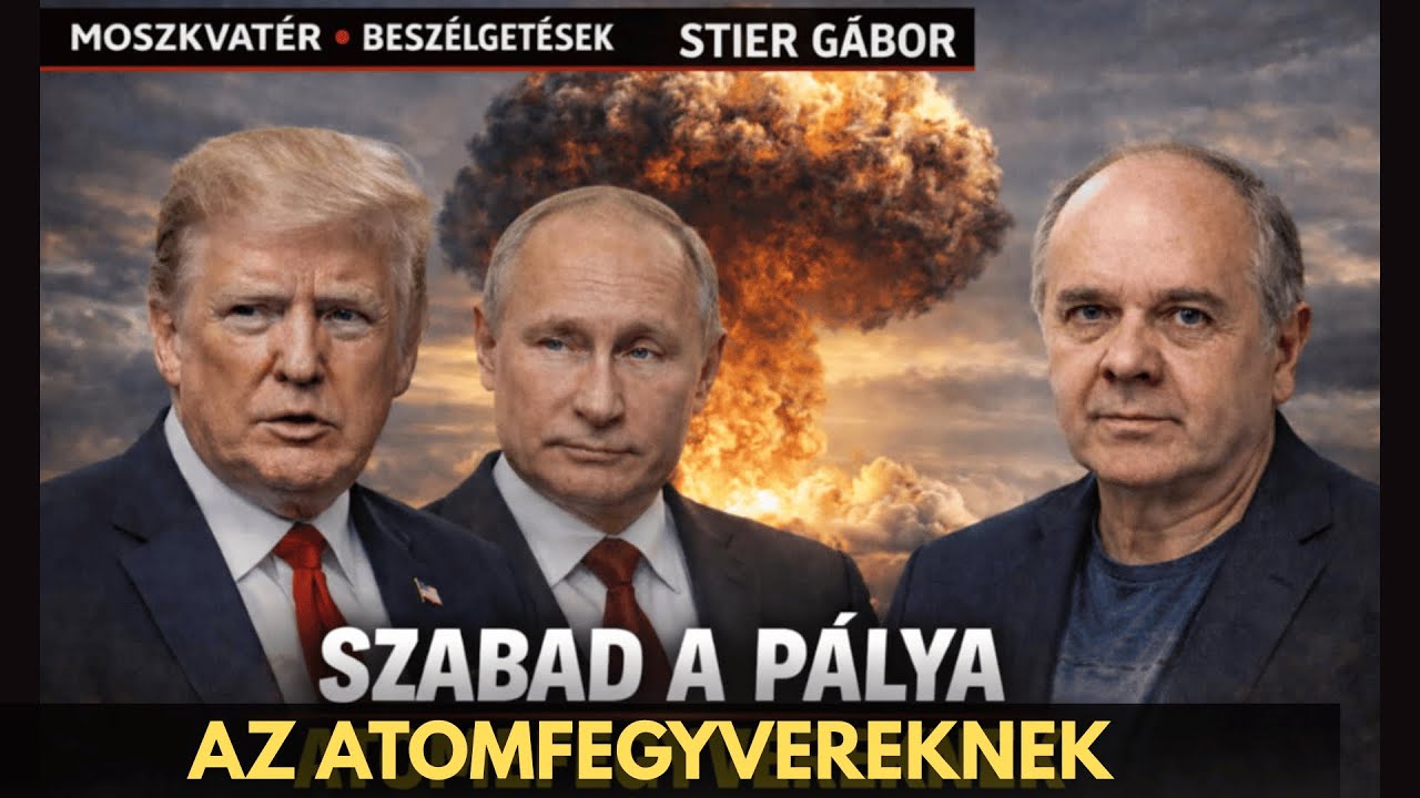 Fordulat: v&eacute;ge Oroszorsz&aacute;g &eacute;s az USA meg&aacute;llapod&aacute;s&aacute;nak, &oacute;ri&aacute;si fegyverkez&eacute;s j&ouml;n? - Moszkvat&eacute;r podcast