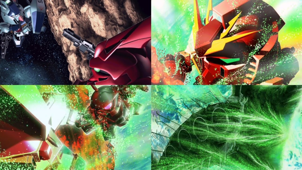 SD GUNDAM G GENERATION PORTABLE~(PSP)~GUNDAM CHAR'S COUNTERATTACK CUTSCENES