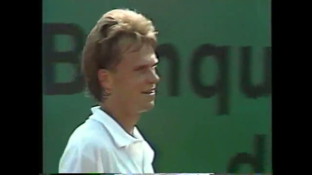 '89年　全仏オープン決勝　マイケル・チャンVSステファン・エドバーグ  2 of 3