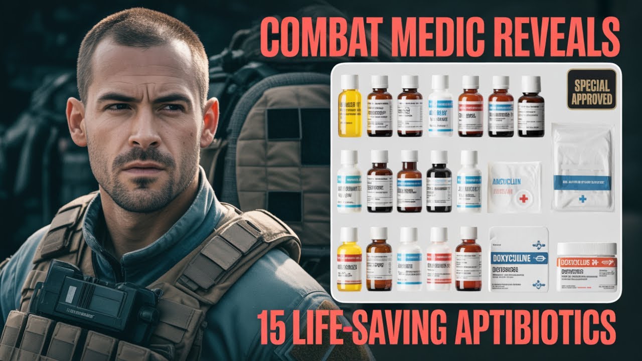 Essential Antibiotics Every Prepper Needs to Survive