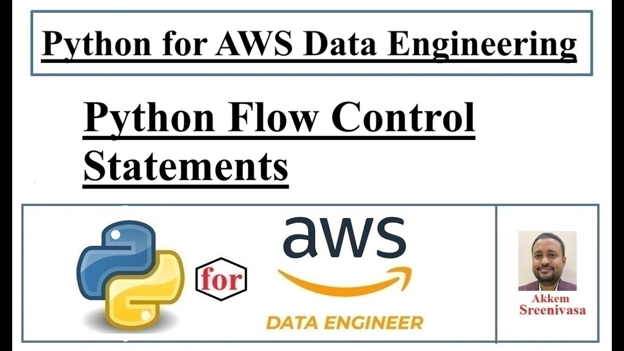 Python для работы с данными в AWS, часть 21, Операторы управления потоком в Python, часть 2, Усло...