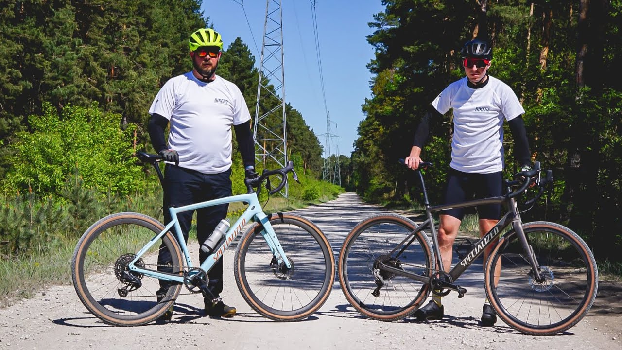 Specialized Aethos Expert & Diverge Comp Carbon Test the BEST Road & Gravel Day