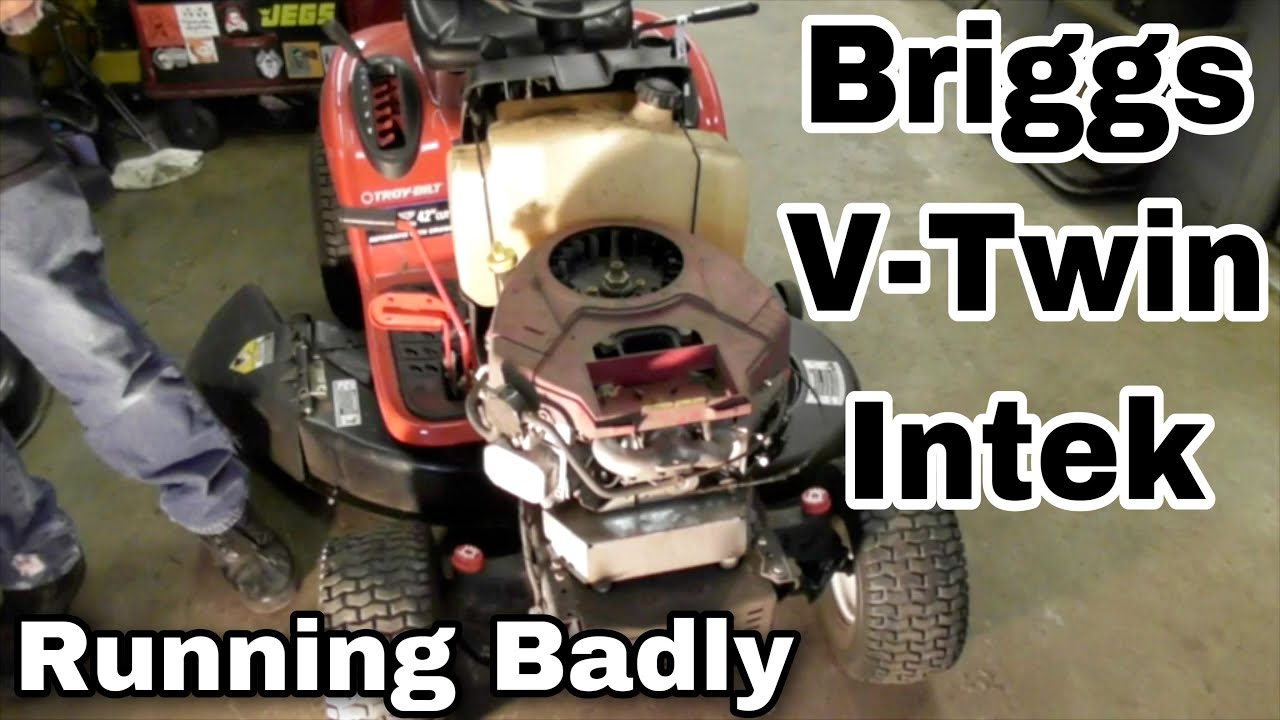 Briggs V-Twin Intek Engine Running Badly? Fix It!