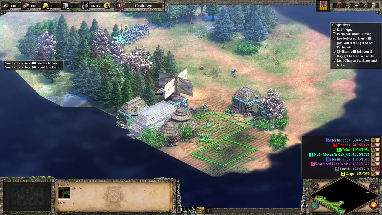 War of Brothers - Pachacuti - Age of Empires II: Definitive Edition - Hard Walkthrough