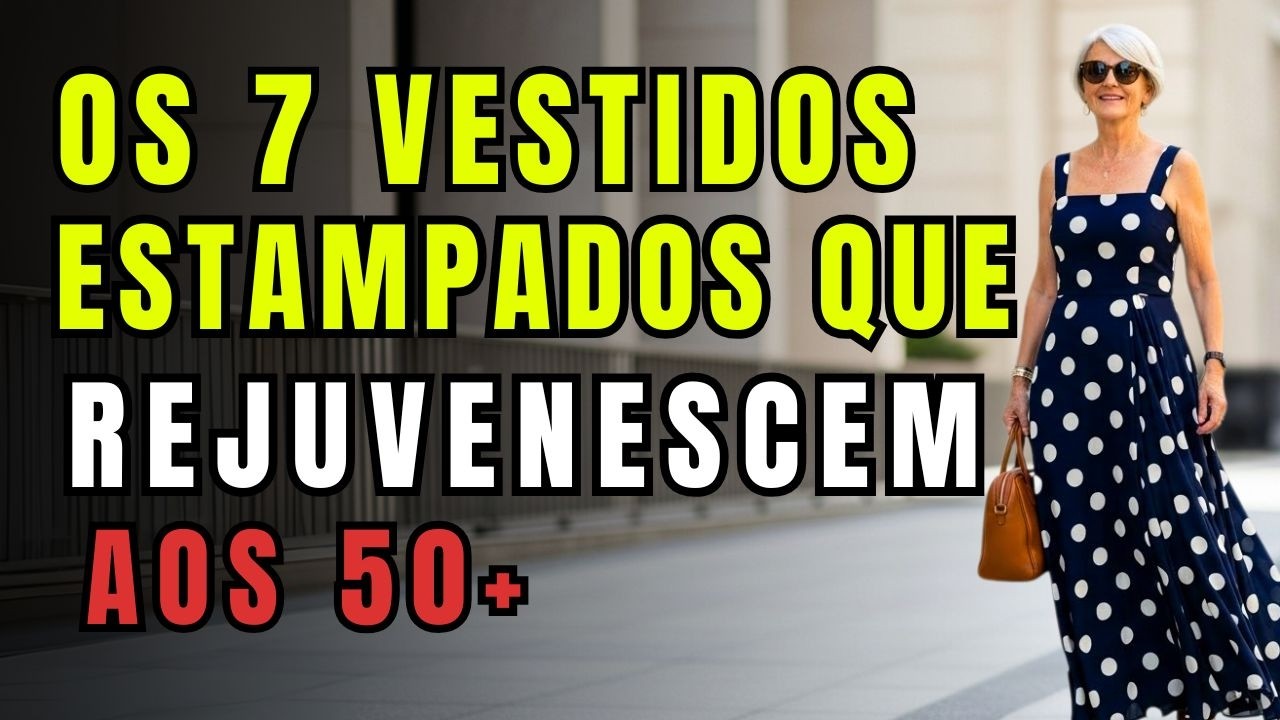 Quais São Os Melhores Vestidos Estampados Para Rejuvenecer A Mulher Madura?
