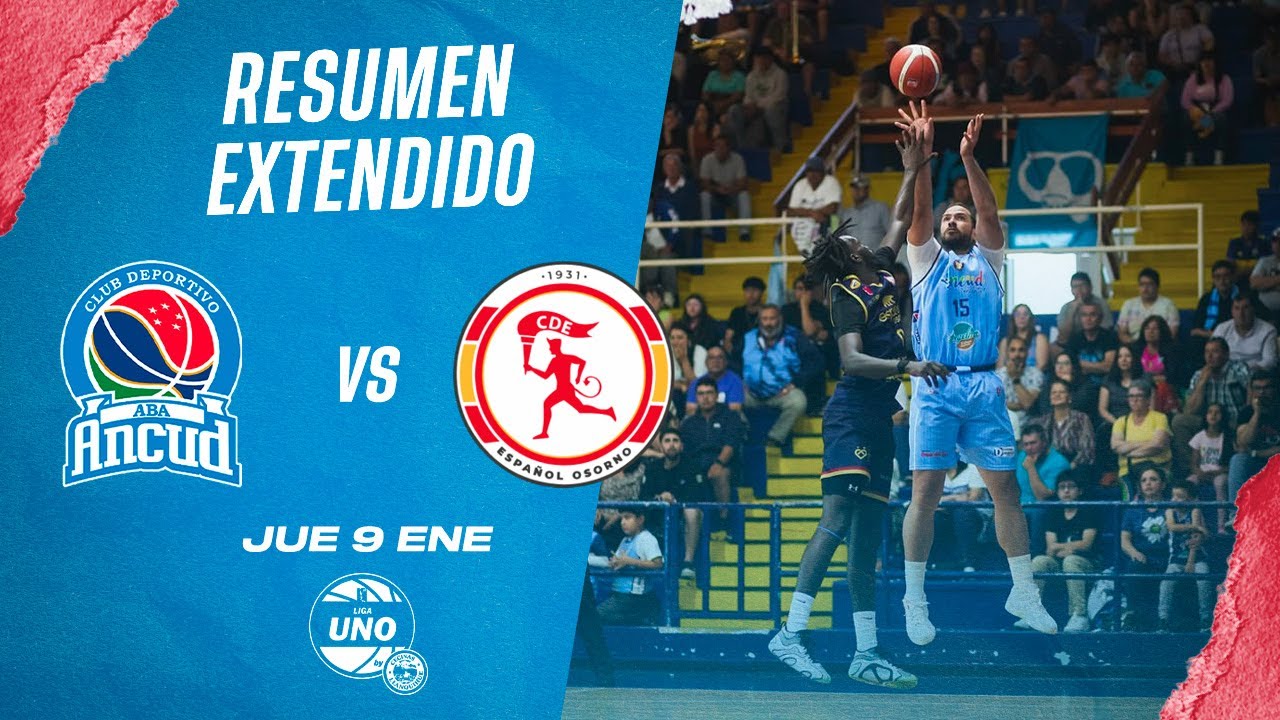 🏀Resumen Extendido: ABA Ancud vs Español de Osorno - Liga UNO by Cecinas Llanquihue 2025
