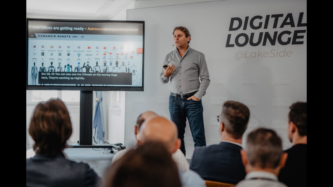 A New Golden Age or Robot Takeover? Pascal Kaufmann on AI’s Future | Digital Lounge @ Lakeside 2025