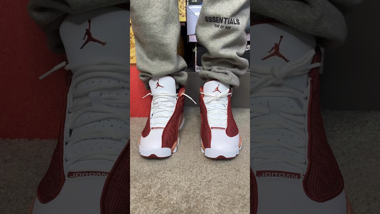 Air Jordan 13 Dune Red #whydavis #airjordan13