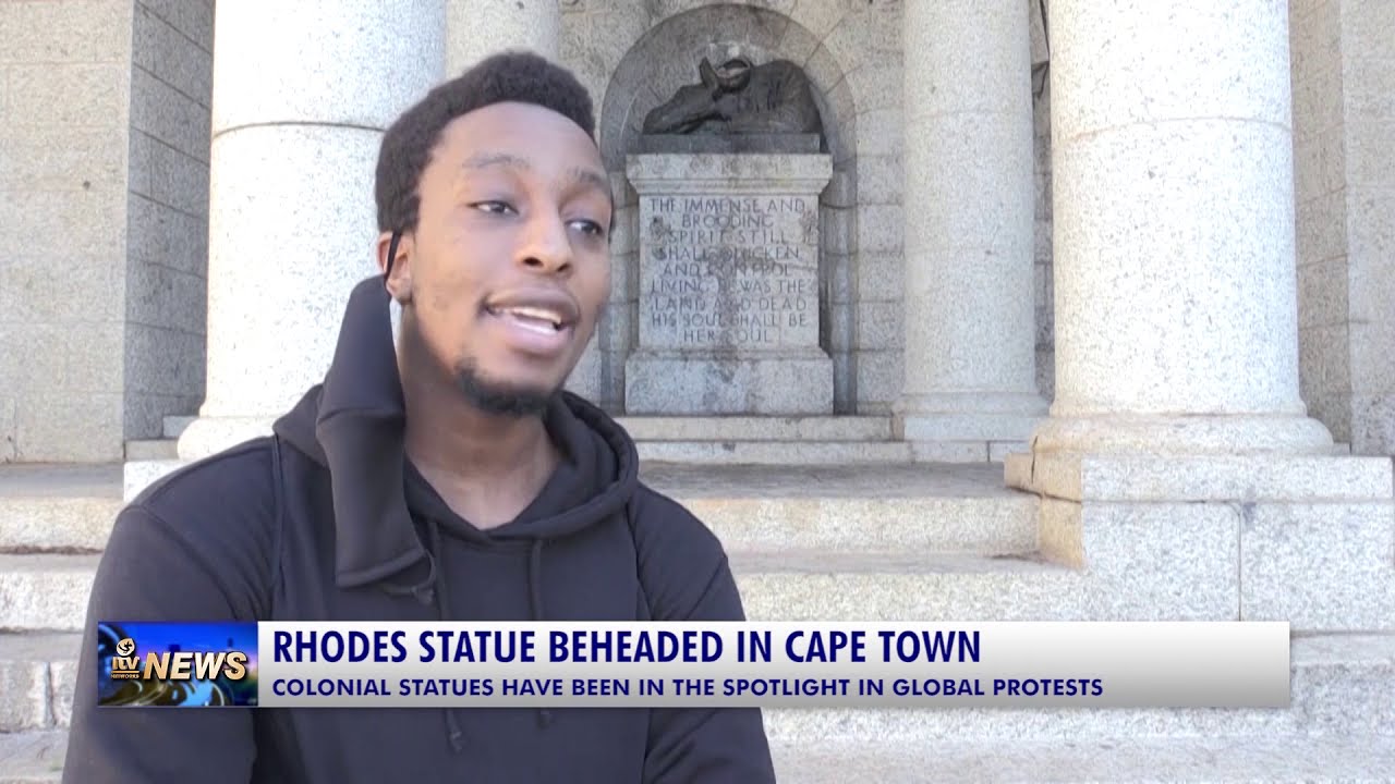 RHODES STATUE GETS BEHEADED IN CAPE TOWN