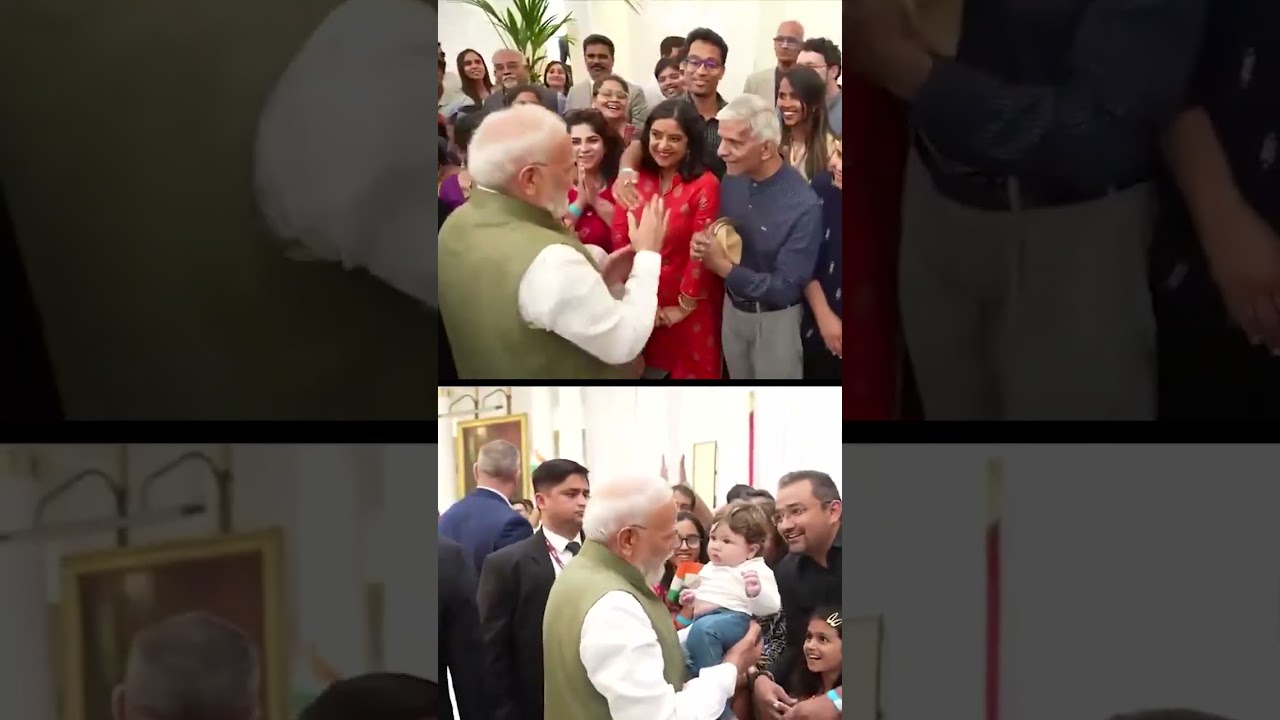 PM Modi Receives A Grand Welcome From Indians In Nice, France