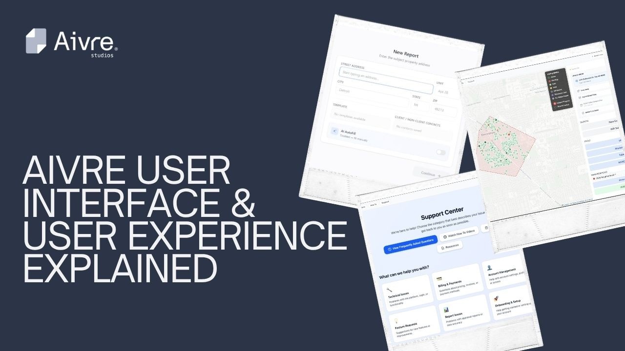Aivre User Interface & User Experience Explained