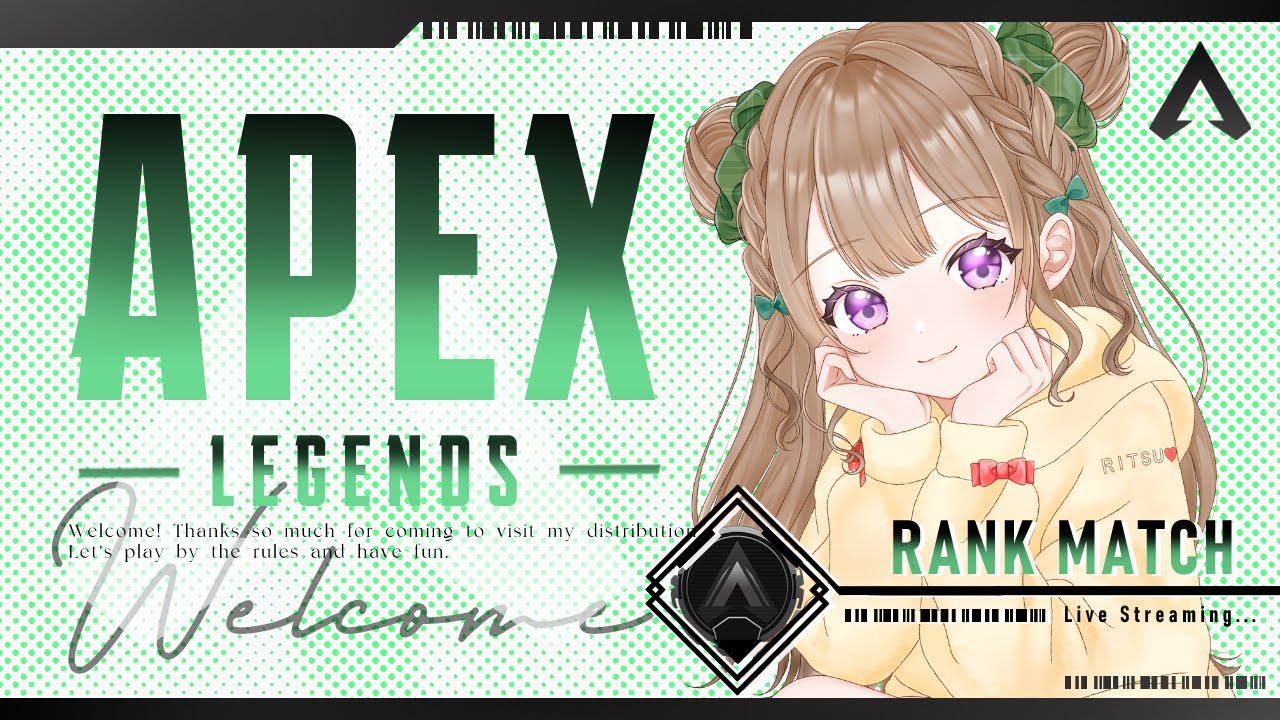 【APEX】初めてのAPEX配信！ゴールド帯に早くいきたい！【ランク】