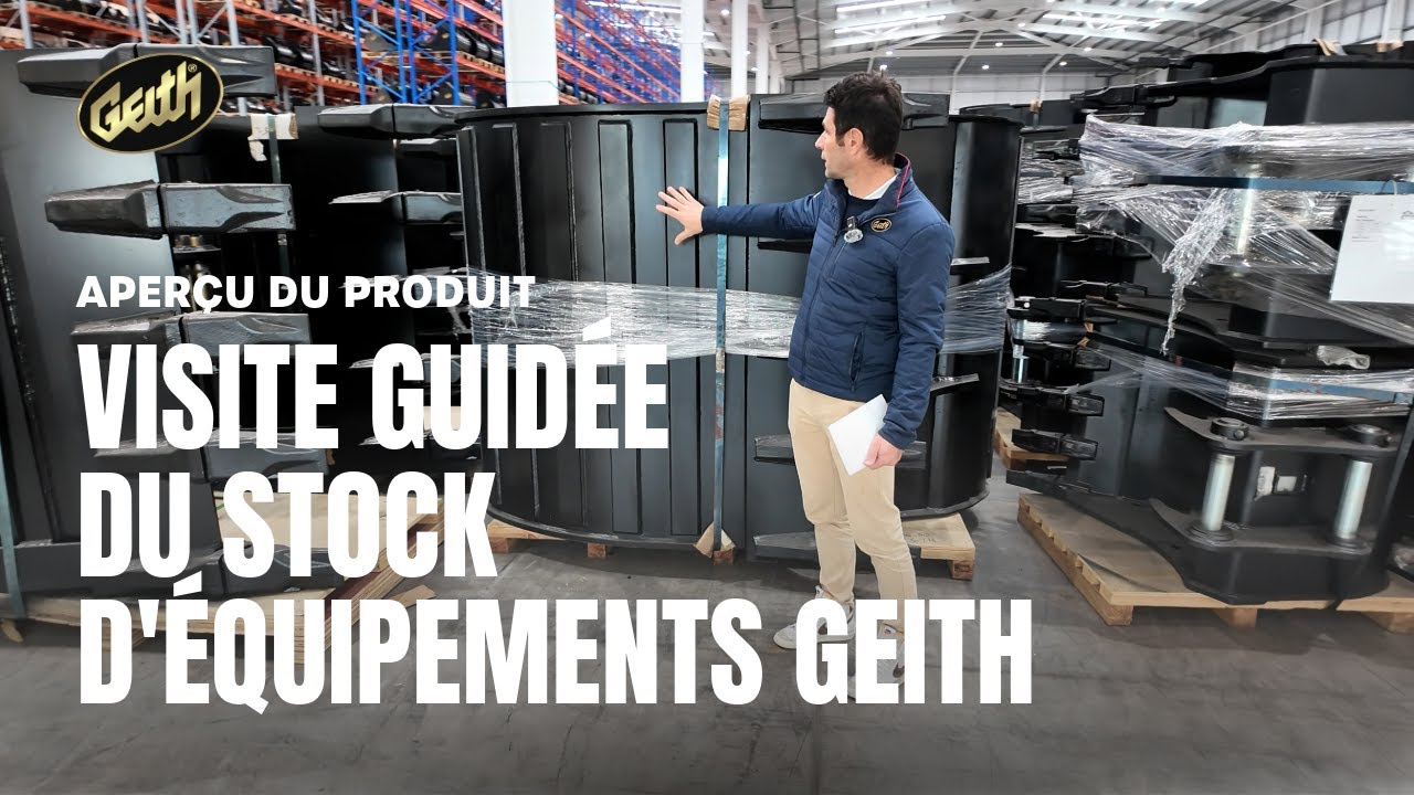 Visite guidée du stock d'équipements Geith