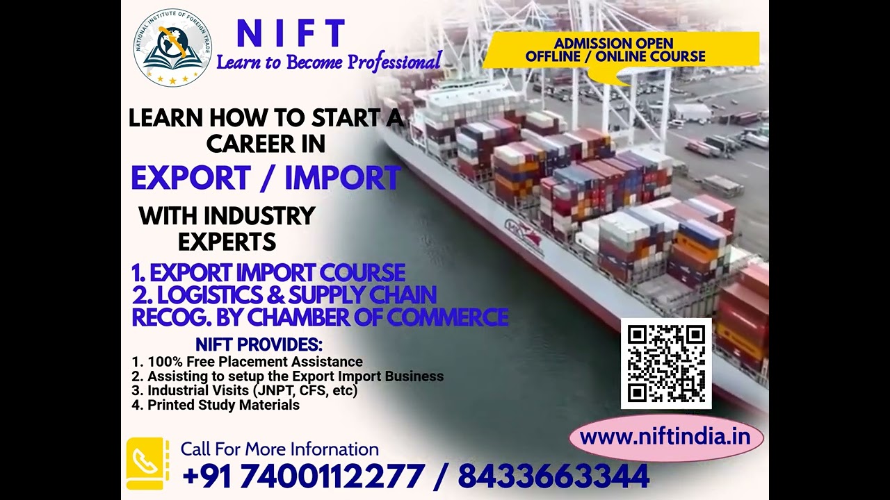 Export Import & Logistics Supply Chain - NIFT INDIA