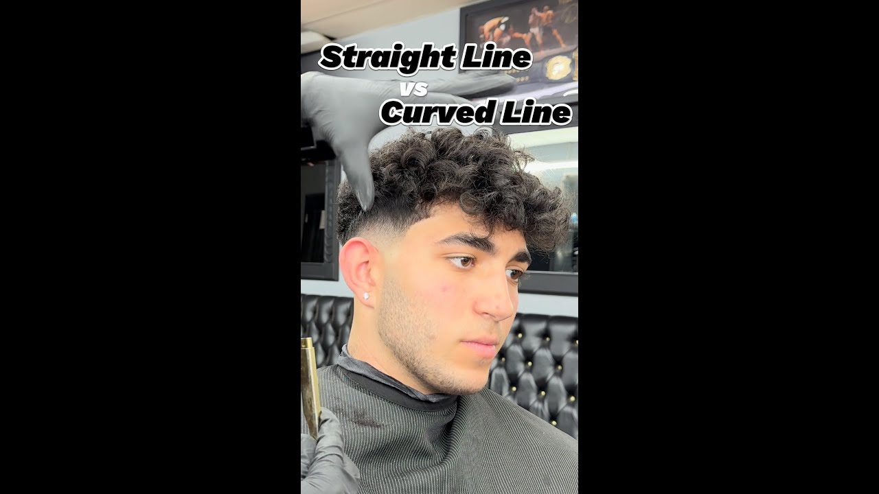 STRAIGHT VS CURVED BEARD LINE UP