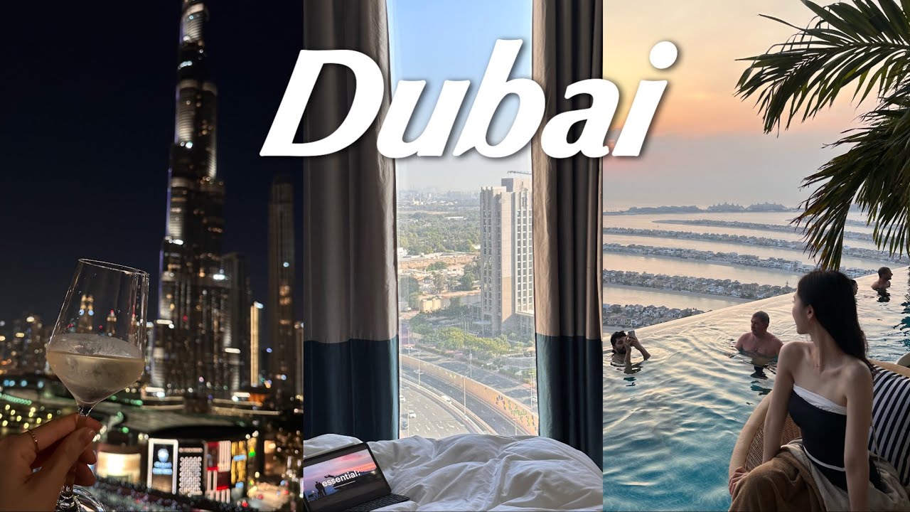 🇦🇪Dubai vlog. 두바이 일주일 | AURA 아우라스카이풀 | 두바이 분수쇼 | 사막투어 | 아부다비 | Nusret 솔트배 스테이크