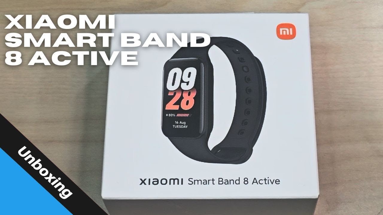 Unboxing en español de la Xiaomi Smart band 8 active: así se configura este dispositivo