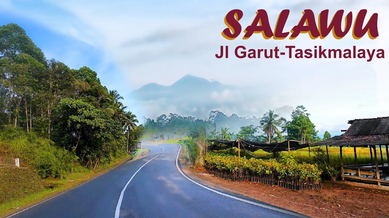 Perjalanan ke Salawu Jl Garut Tasikmalaya │4K