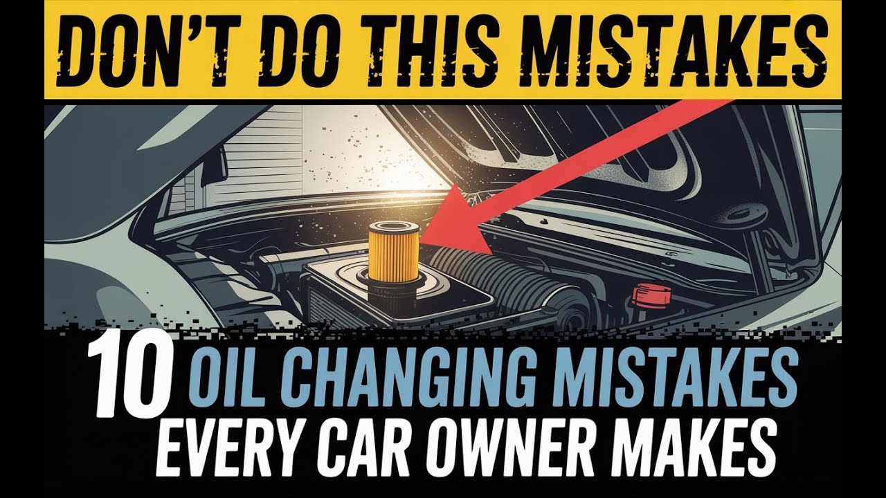 10 Oil Changing Mistakes EVERY Car Owner Makes (Stop Doing This!)