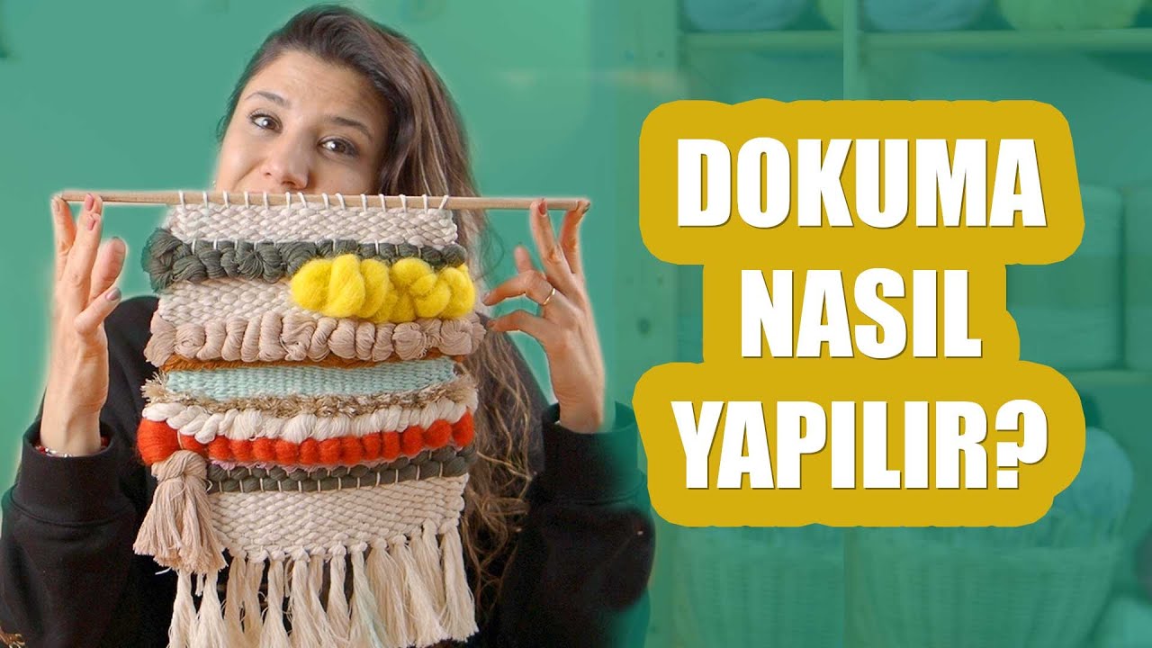 Dokuma Nasıl Yapılır? Duvar Süsü Yapımı...
