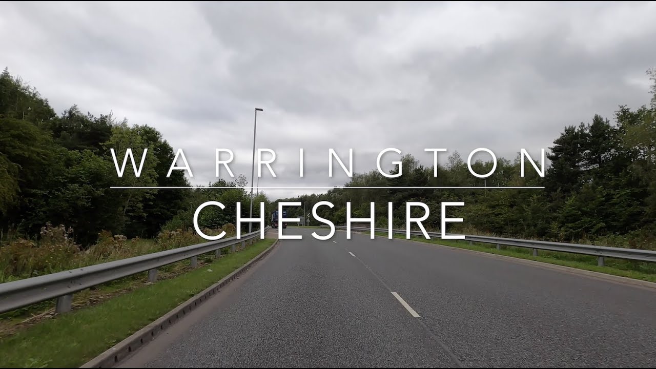 4K Warrington (Cheshire, UK) Car Drive