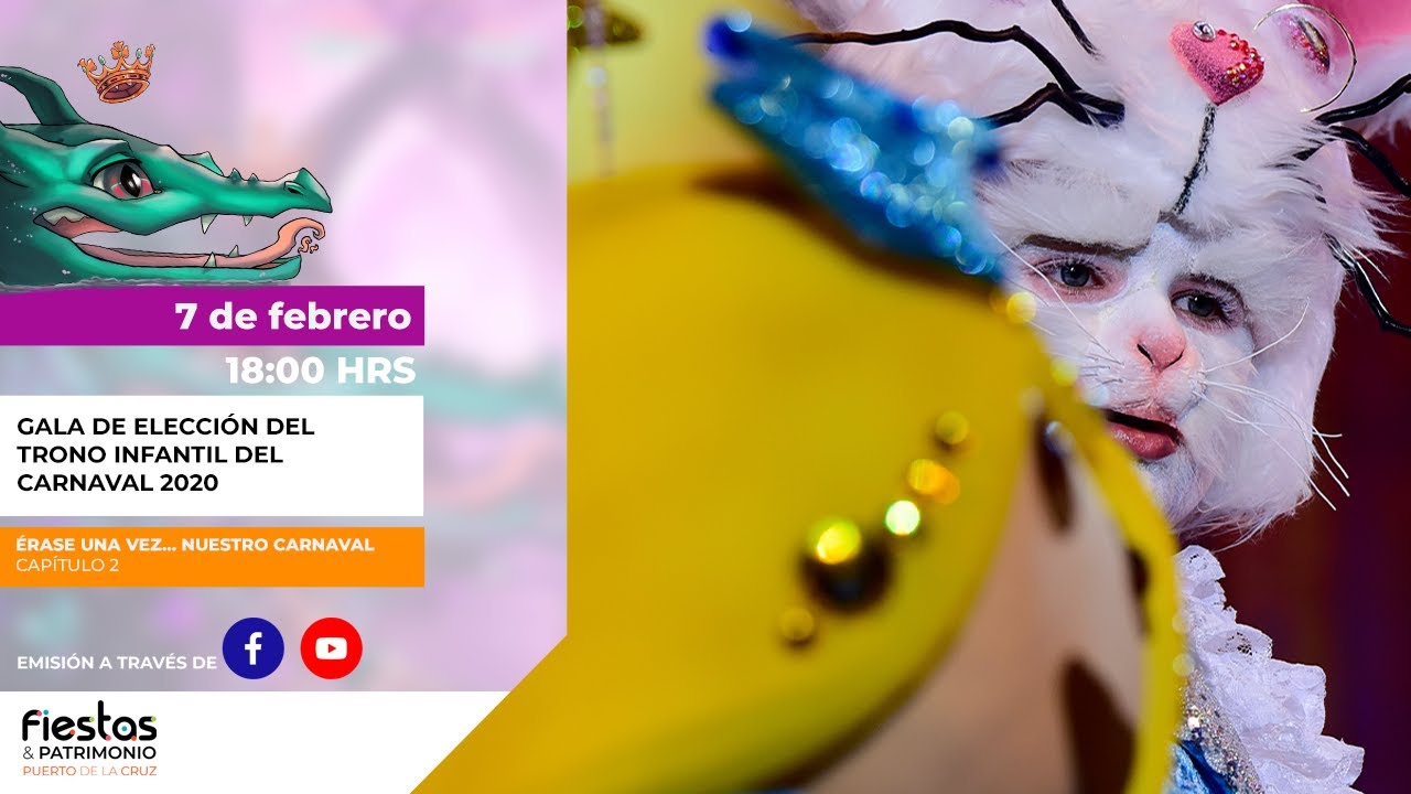 #CarnavalPTO21  Gala de Elección del Trono Infantil del Carnaval 2020