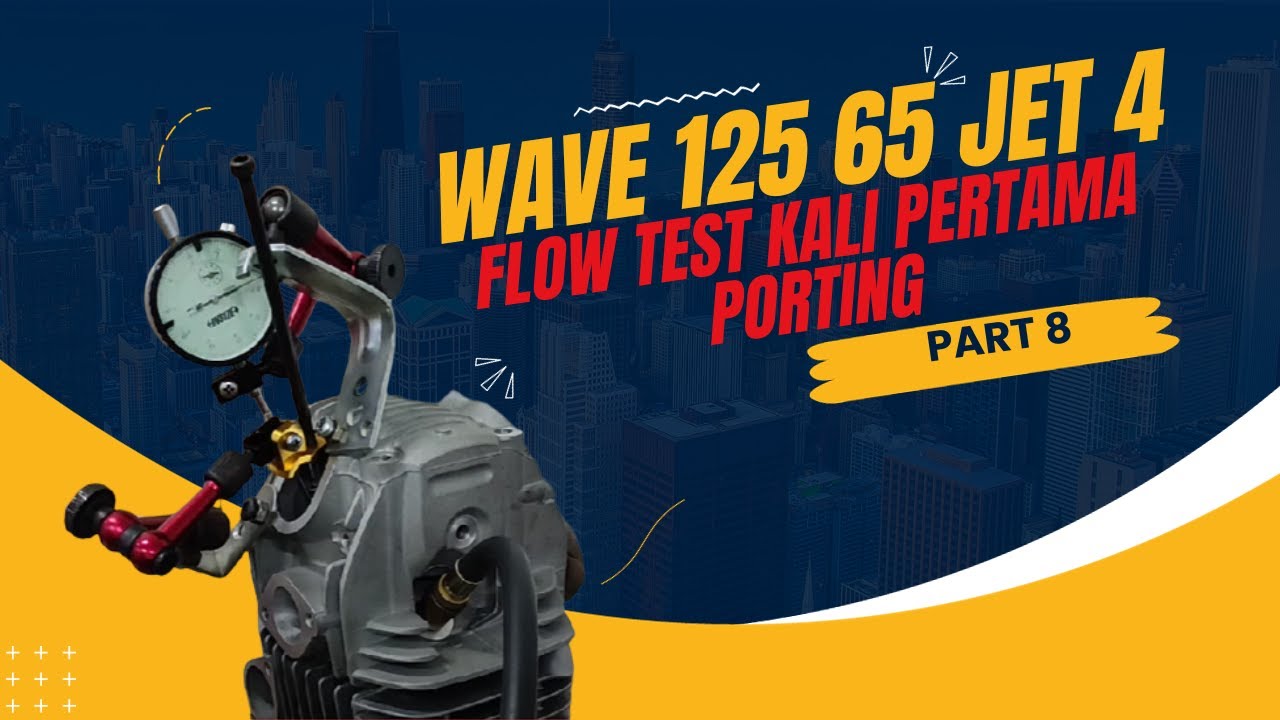 PROJEK WAVE 125 PORTING HEAD KALI PERTAMA PART 8