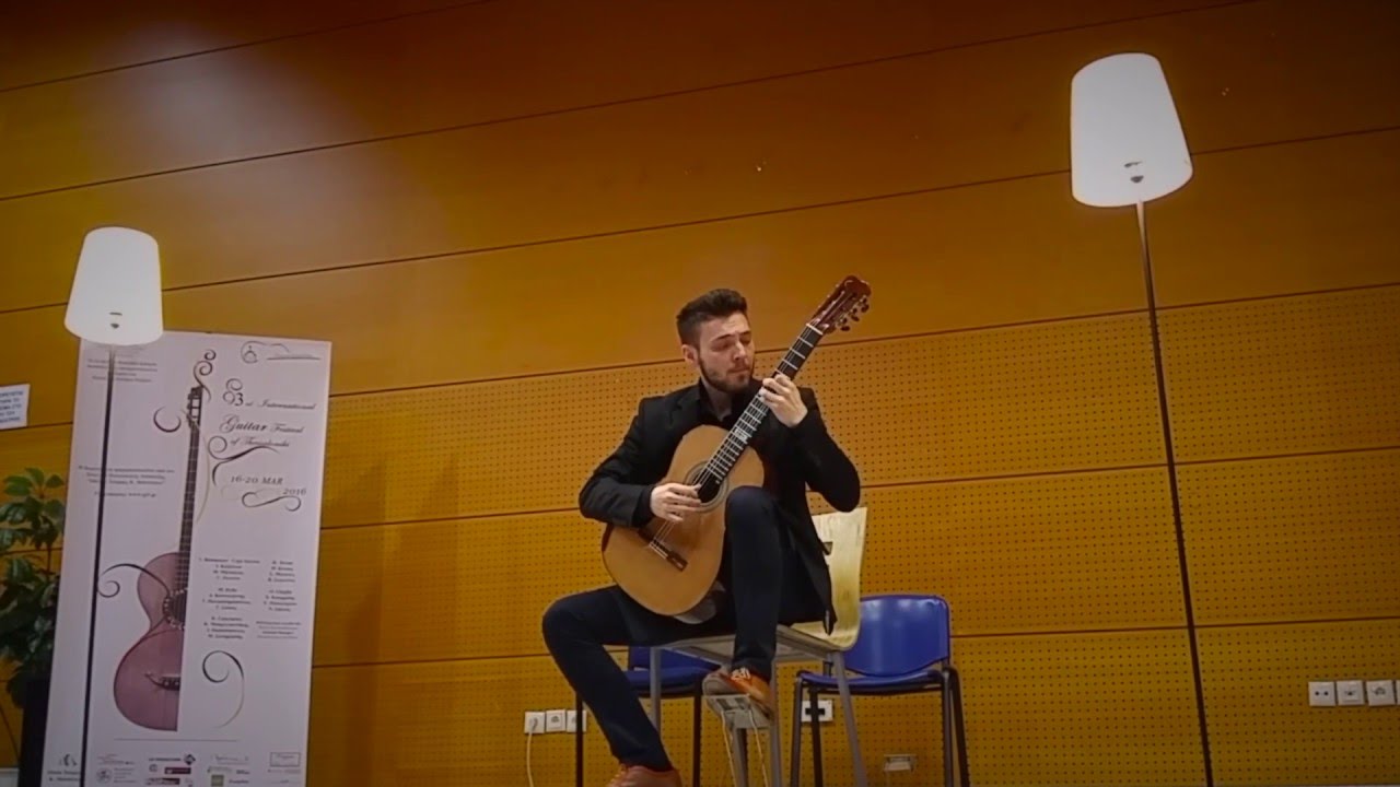 Eduard Leata plays toccata from partita N.6 from  6th partita of J.S. Bach