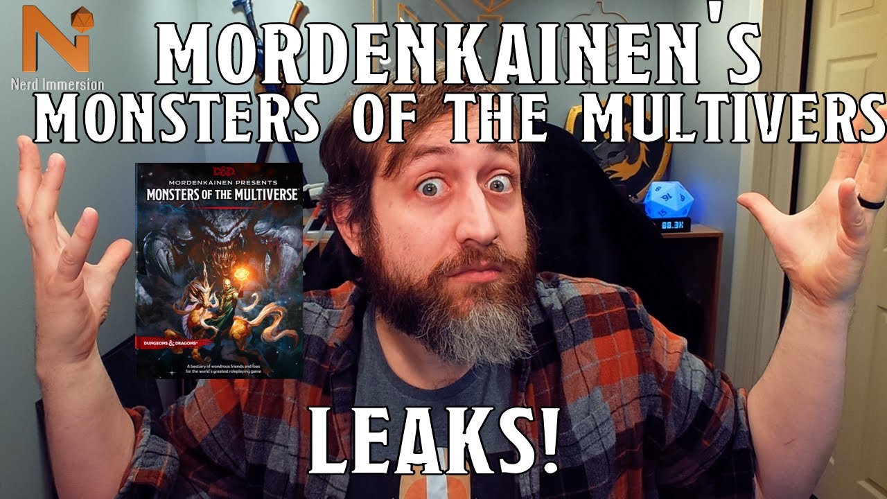 Player Races Leaks from Monsters of the Multiverse! | Nerd Immersion