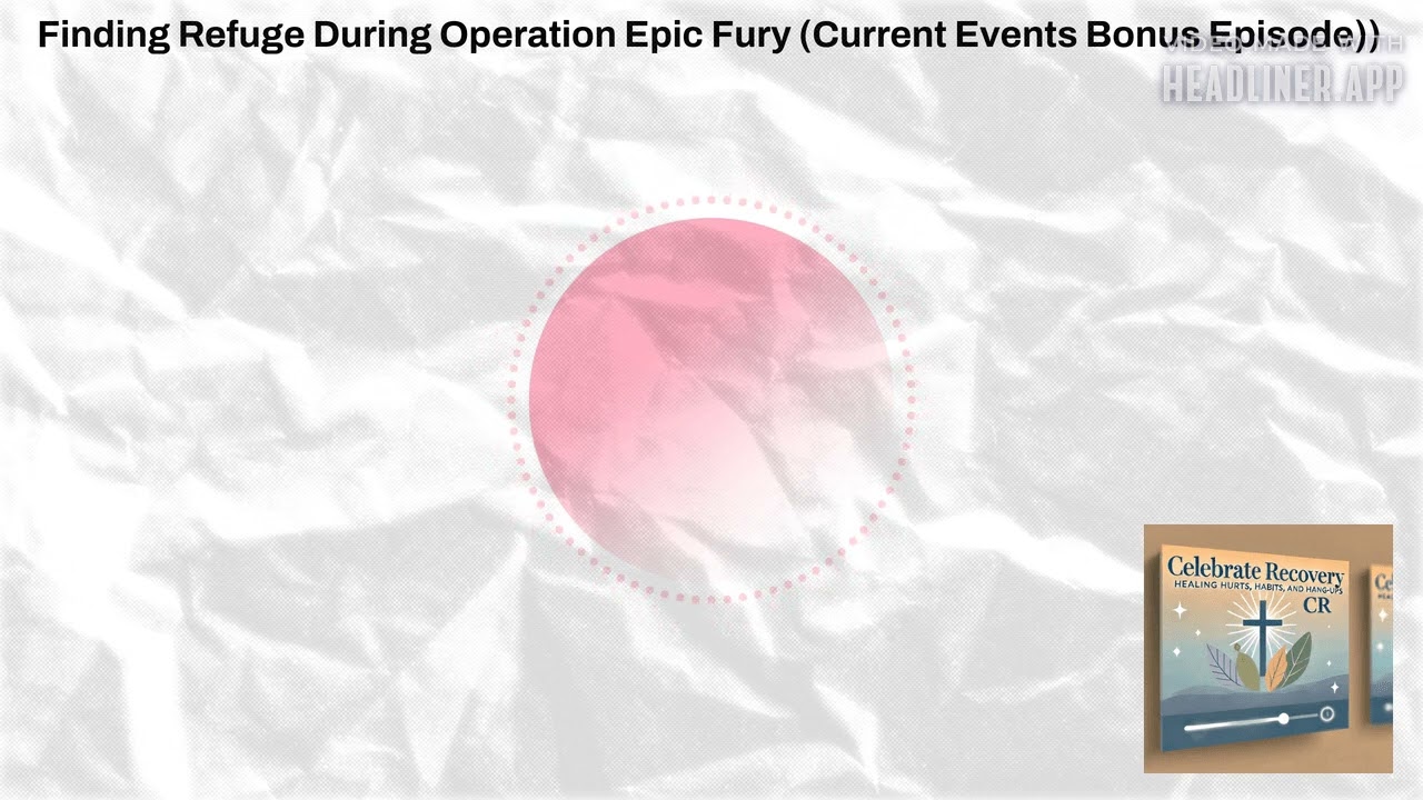 Finding Refuge During Operation Epic Fury (Current Events Bonus Episode)