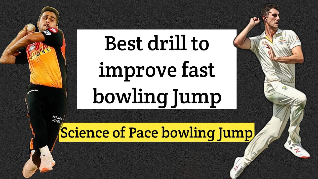 best drill to improve jump in fast bowling 🔥 Science of pace bowling jump