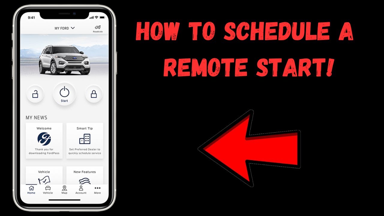 How To Schedule A Remote Start On The FORD Pass App!