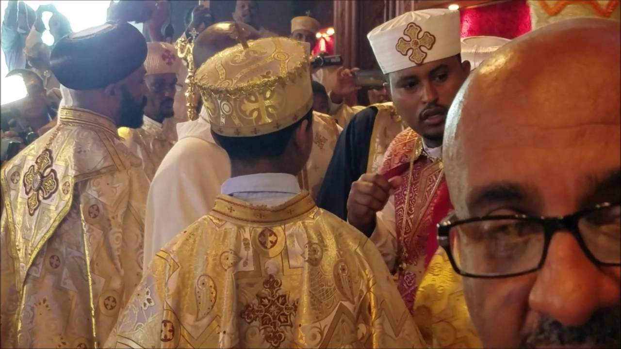 የስድስቱ ጳጳሳት ሹመት በኦክላንድ መድሃኒያለም ቤተክርስትያን ጁን 19 2016 Appointment of New EOTC Bishops 6/19/2016