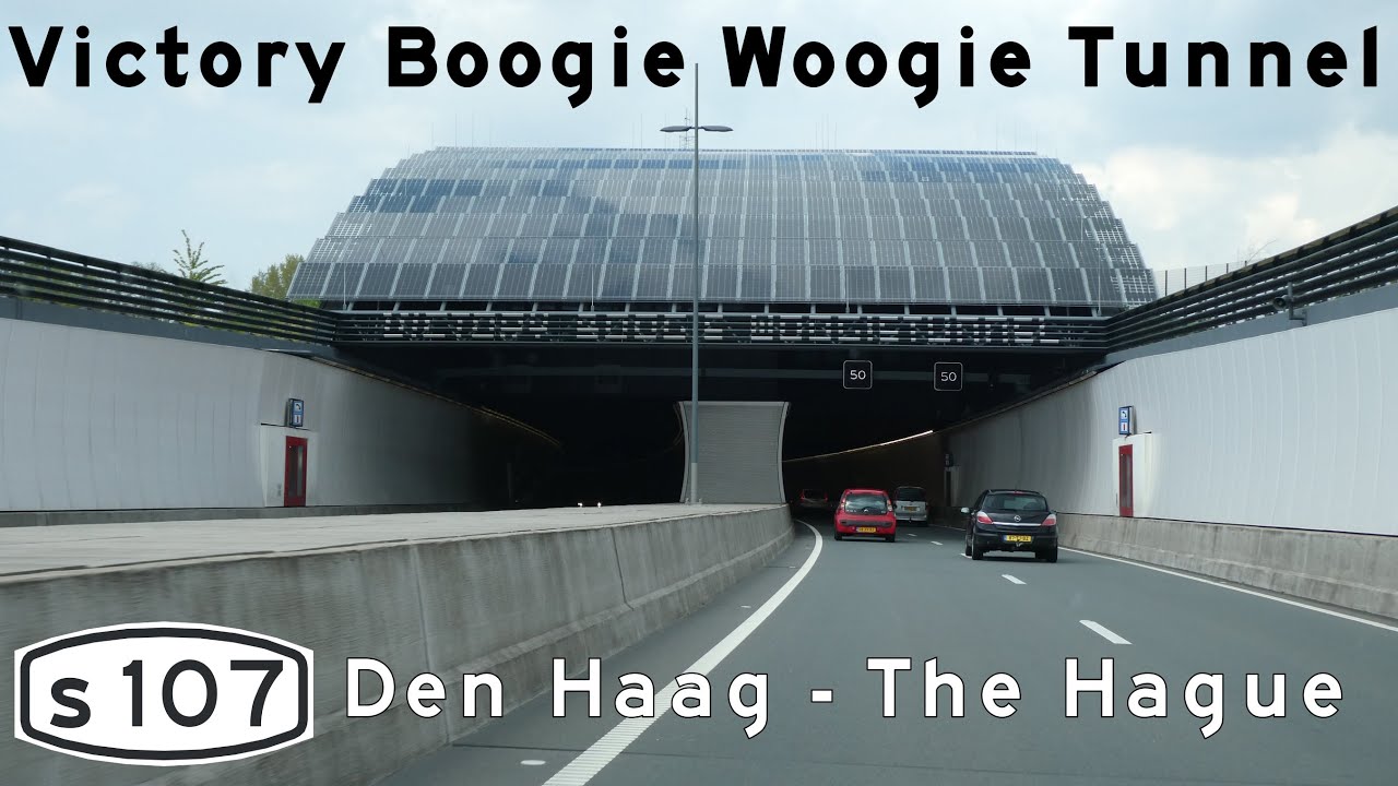 Victory Boogie Woogie Tunnel in The Hague