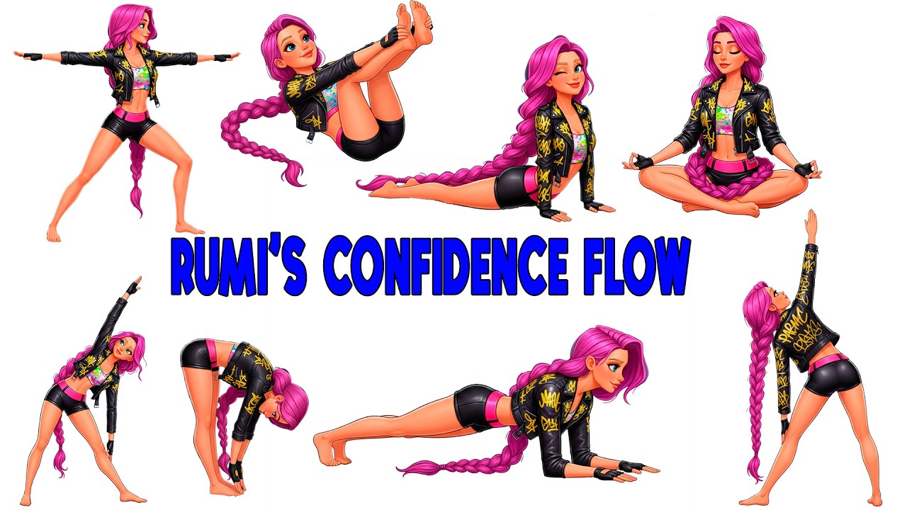Rumi’s Confidence Flow || Yoga for Confidence & Stability  Kids Yoga pt2