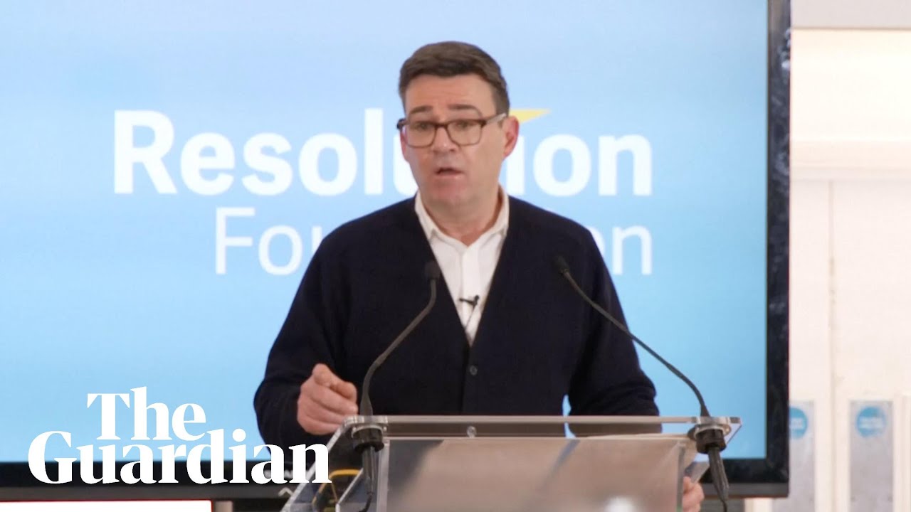 Andy Burnham gives press conference – watch live