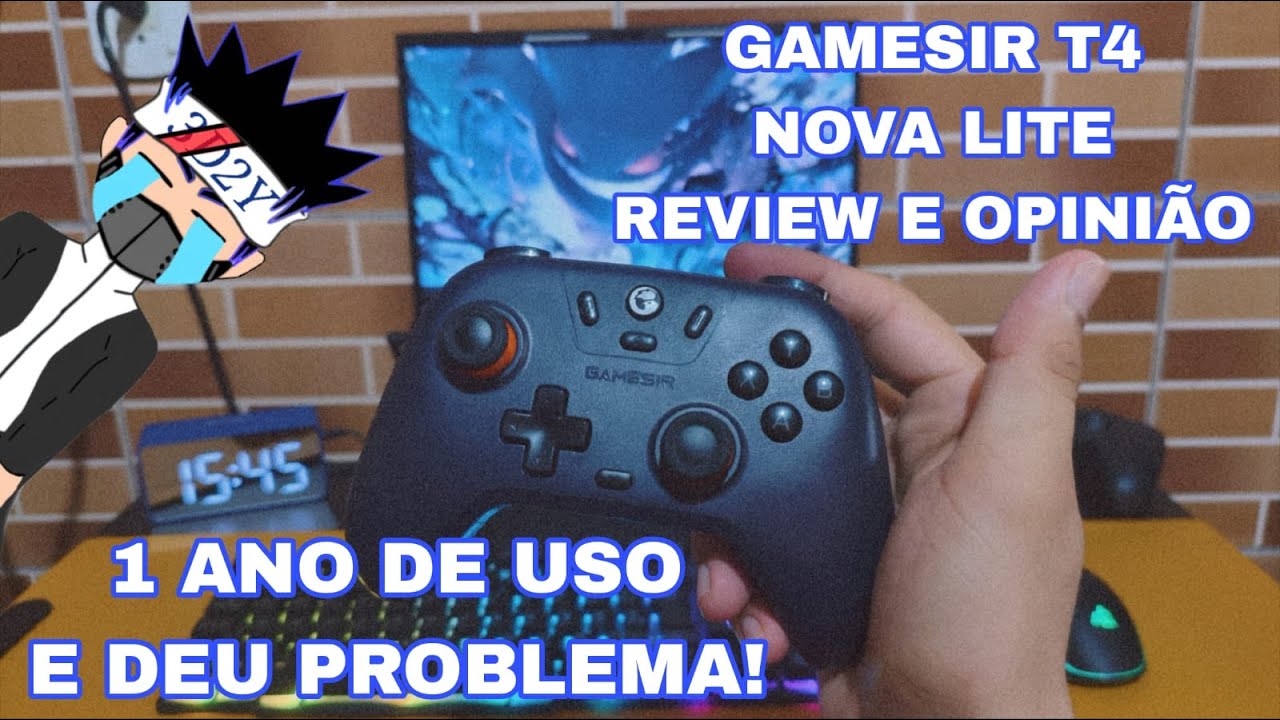 Depois de 1 ano ainda vale a pena? Gamesir T4 Nova Lite Review
