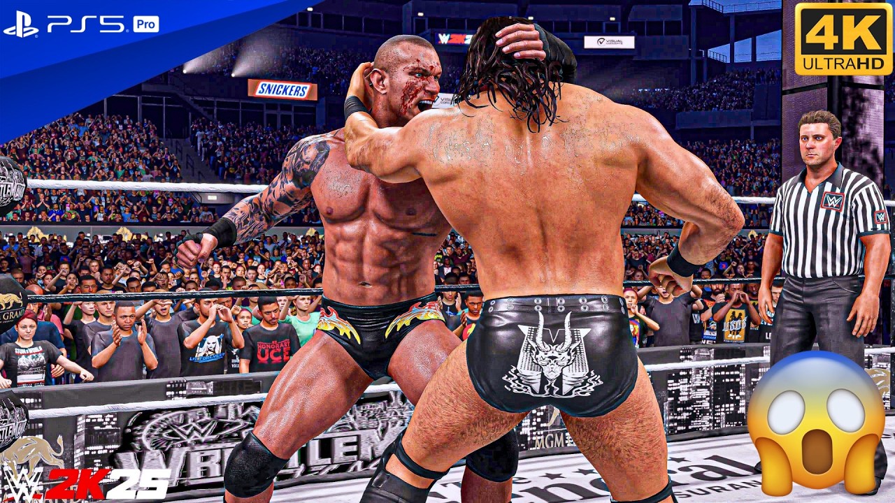 WWE 2K25 - Randy Orton Vs Drew Mcintyre - WWE Championship Wrestlemania 42 Vegas | PS5™ Pro [4K60]