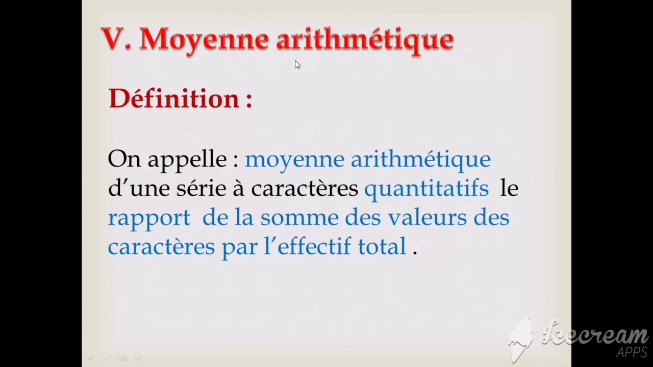 Statistique 2ème année collège