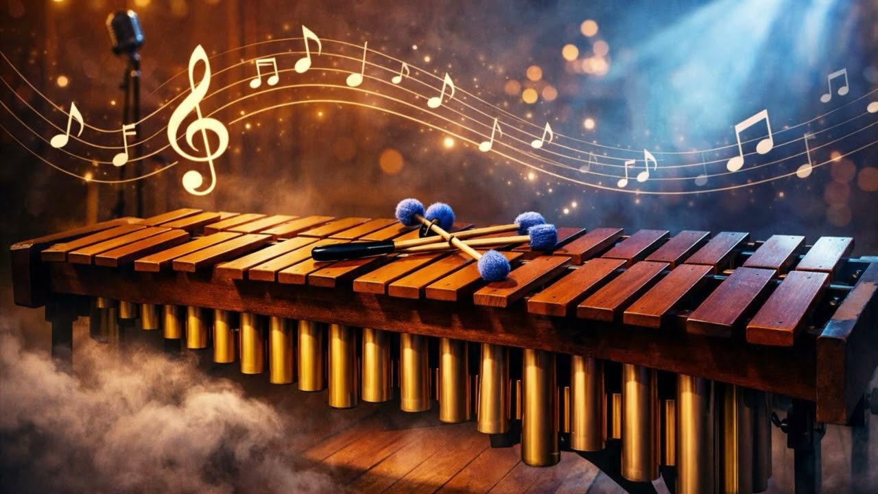 Marimba Instrumental - Studying, Focus, Meditation, Concentration background music