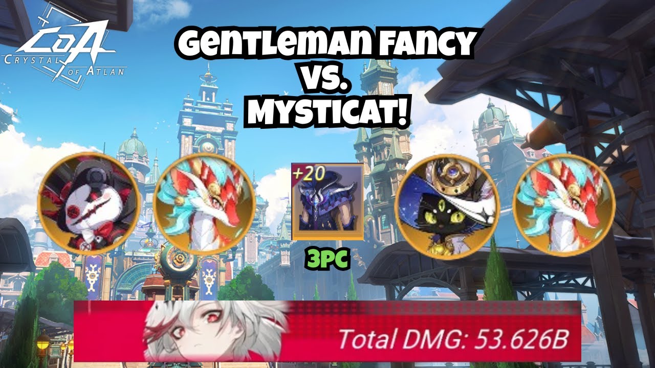 Is Mysticat Dead? | 53B DMG - 3pc Duskfeather | Crystal of Atlan