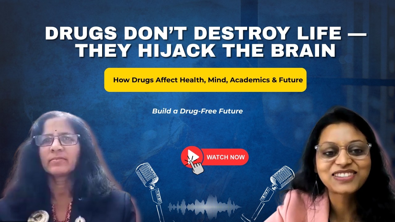 DRUGS DON’T DESTROY LIFE — THEY HIJACK THE BRAIN
