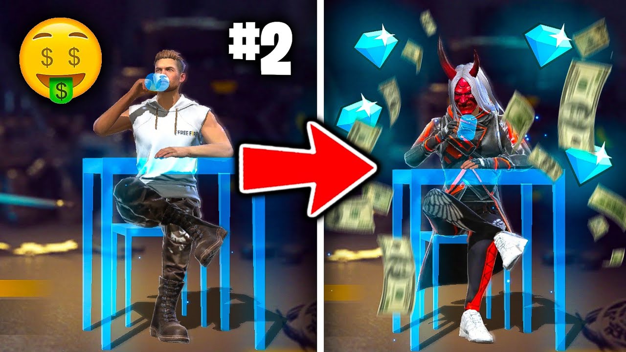 CONVERTI A UN SUSCRIPTOR DE POBRE A RICO #2 🤑 FREEFIRE