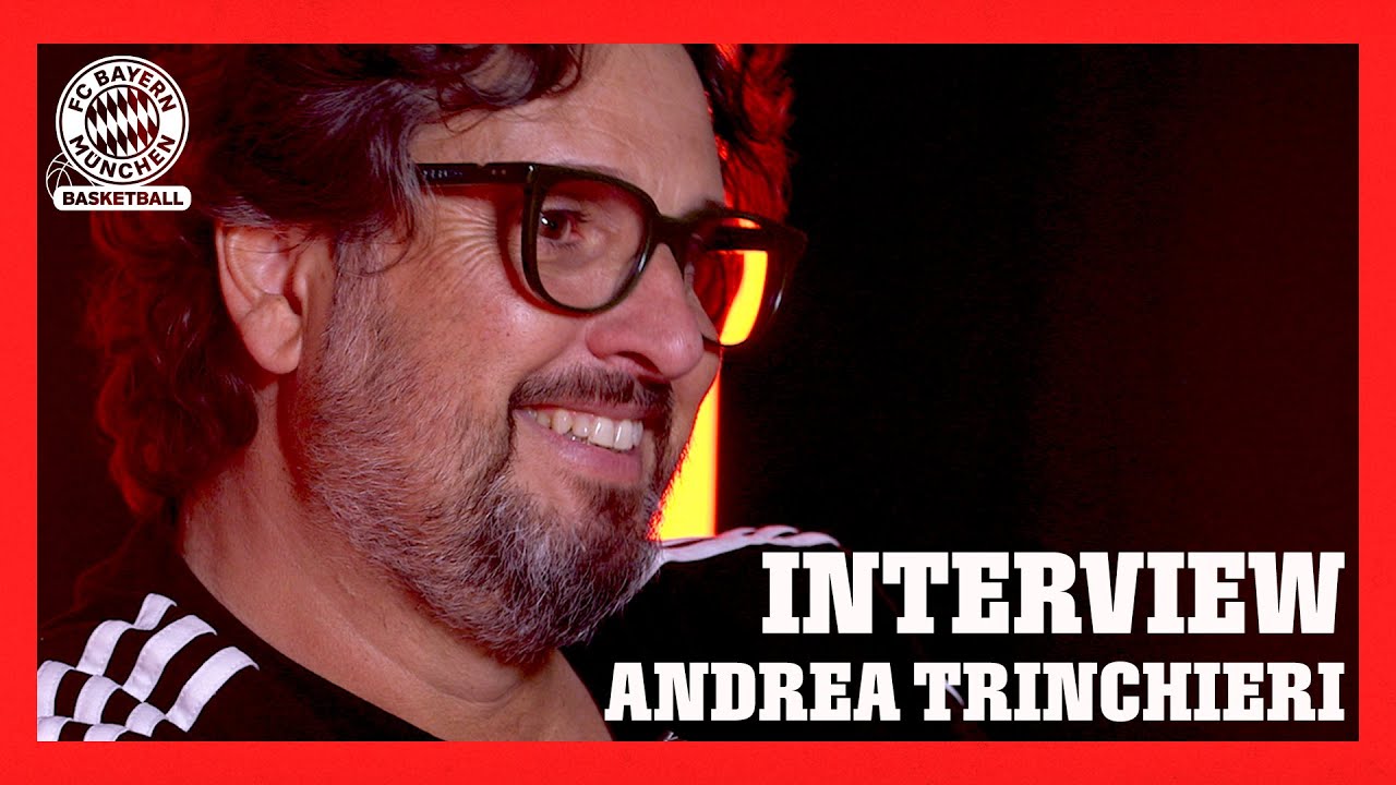 Andrea Trinchieri über Neuzugänge, EuroLeague-Träume und Erfolg | Interview | FC Bayern Basketball