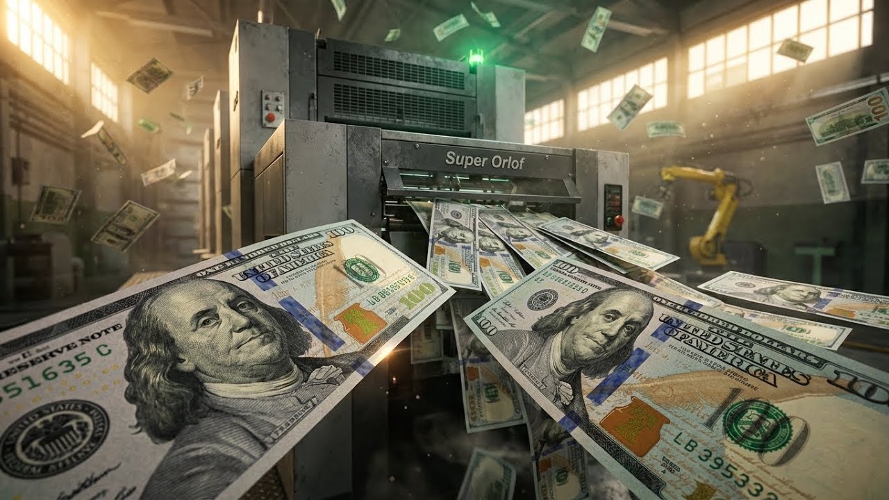 Inside the U.S. Dollar Printing Factory – Hidden Process Revealed